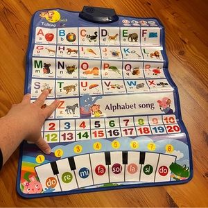Lefree Bilingual ABC Learning mat for Toddlers, English &Spanish